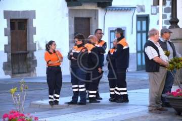 Misa y procesión de San Juan Bautista por el casco antiguo de Telde (Foto TA)